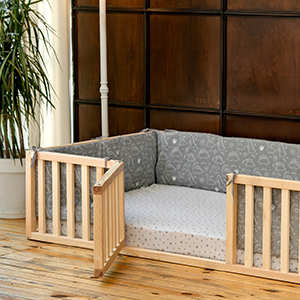 Montessori Floor Bed Frame Sturdy Modern Design