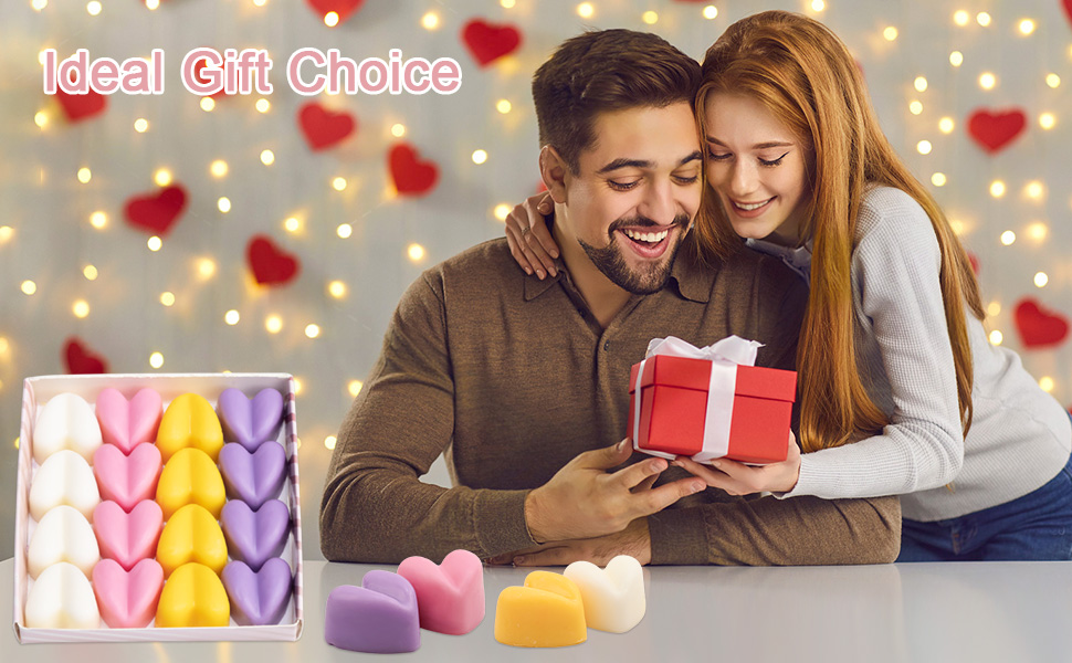 heart-shape strong scented wax melts 4