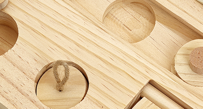 Bird Wooden Puzzle Foraging Toy