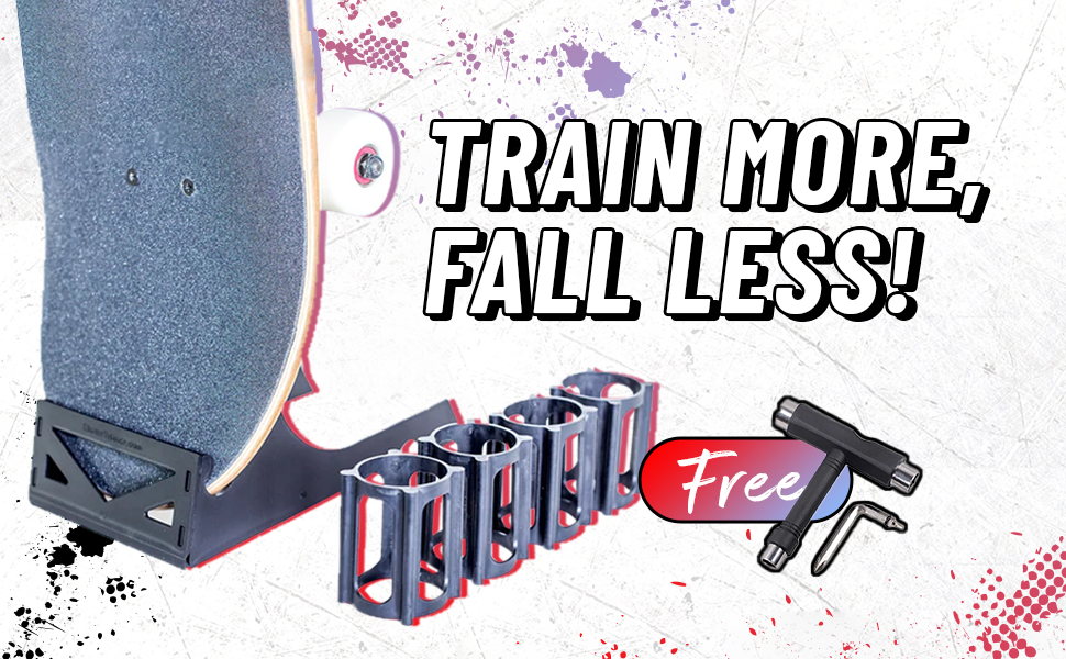 function garage bearing practice accessories grip equipment stuff rough skatertrainer motorized