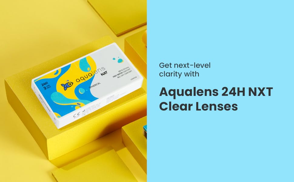 Buy Aqualens 24H NXT Monthly Disposable Soft Contact Lenses for