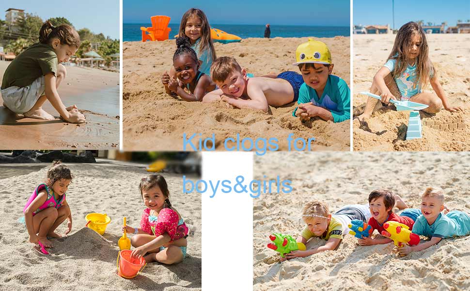 Kid clogs for boys&girls