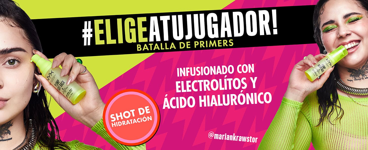 Plump right back, primer,prebase,hidratación,nyx,maquillaje