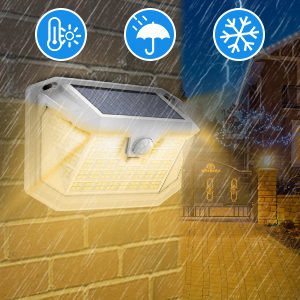 IP65 waterproof solar motion lights outdoor