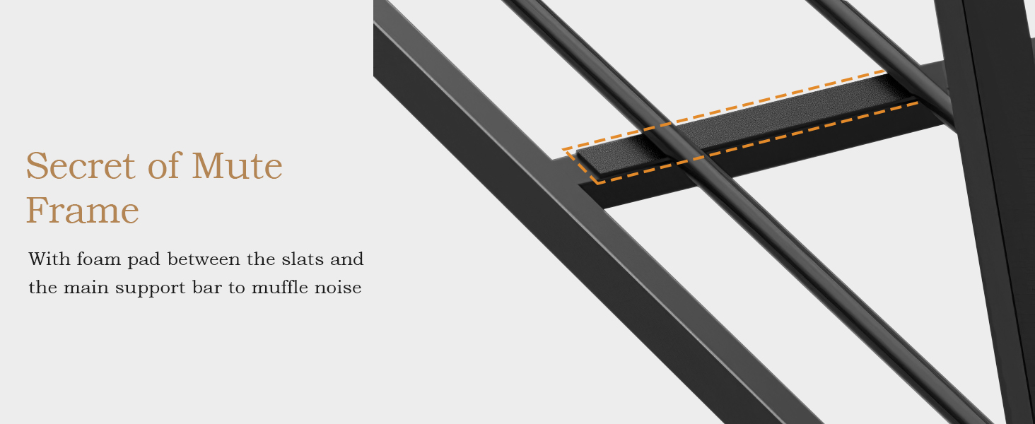 Giantex Bunk Bed Twin Over Full Size, Metal Bunk Bed w/Removable Stairs