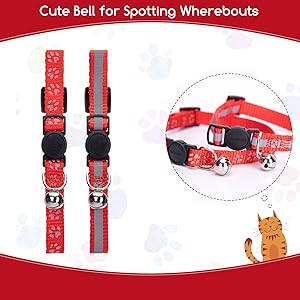cat collars with bell