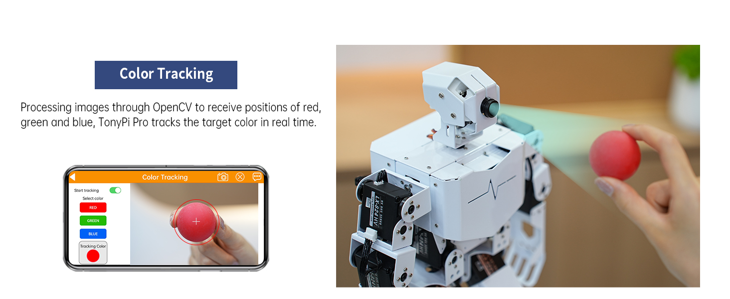 Amazon.com: HIWONDER AI Intelligent Visual Humanoid Robot for Raspberry ...