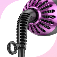 hairdryer with built in brush