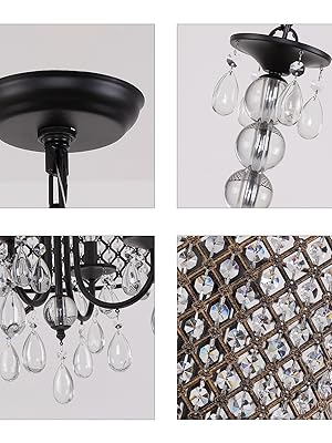 Round Crystal Chandelier