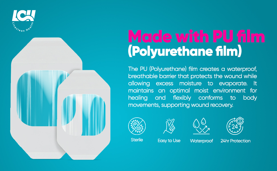 50 CT Transparent Film Dressing