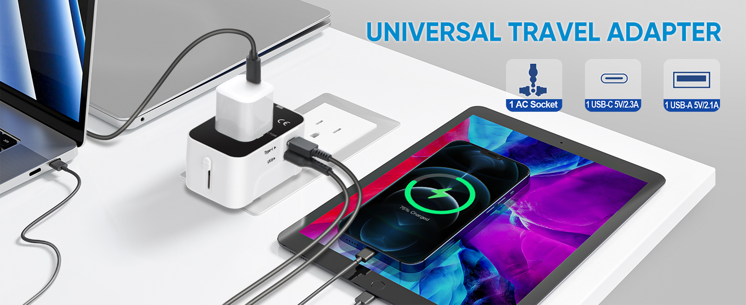 universal travel adapter epicka universal travel adapter best universal travel adapter