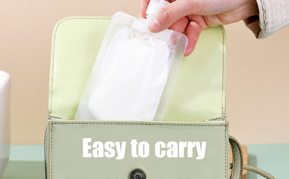 travel pouches for liquids