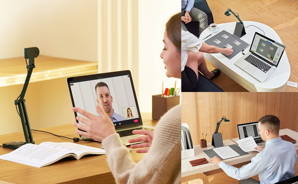 IPEVO V4KS Document Scanner with AI and OCR for Scanning and Digitization of Books, Business