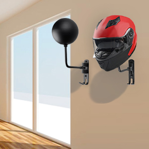 Helmet Stand Supports 180° Rotation