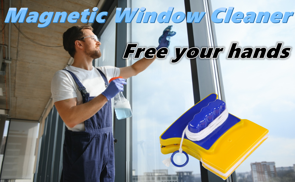 Magnetic Window Cleaner