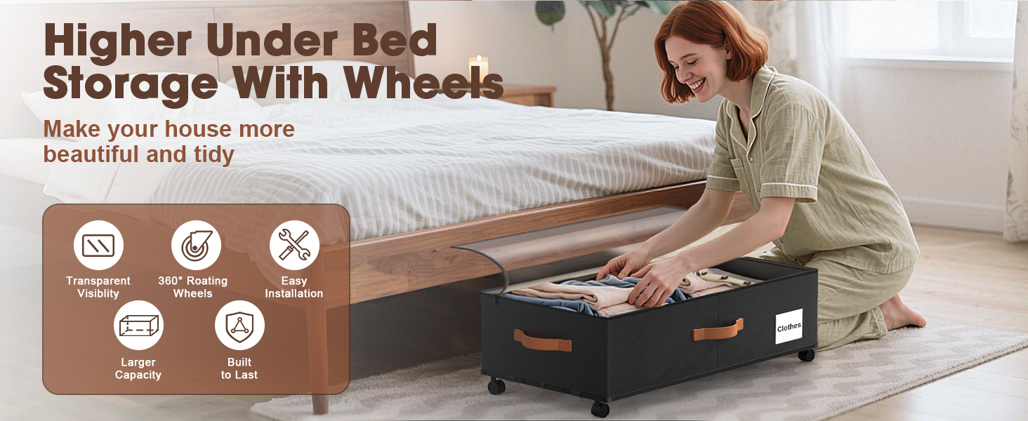 under bed storage