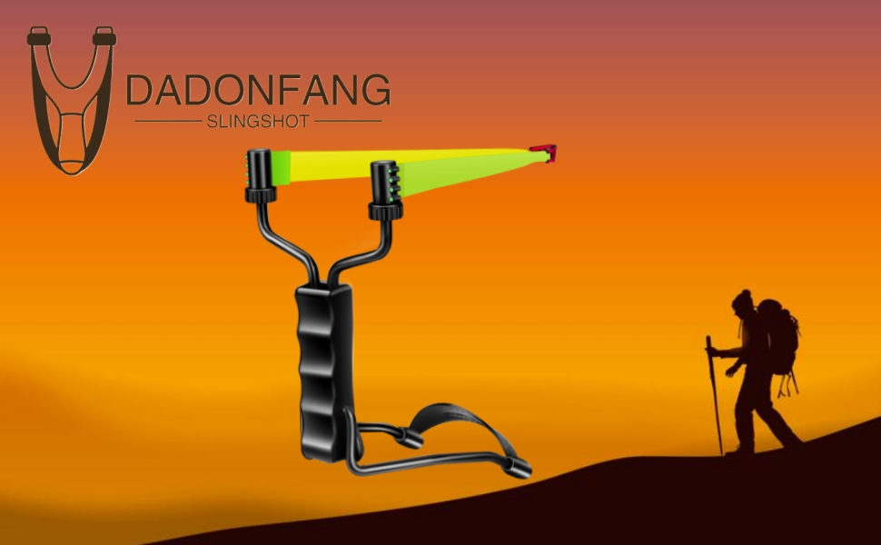 DADONFANG Hunting & Shooting Slingshot Set A Simple but