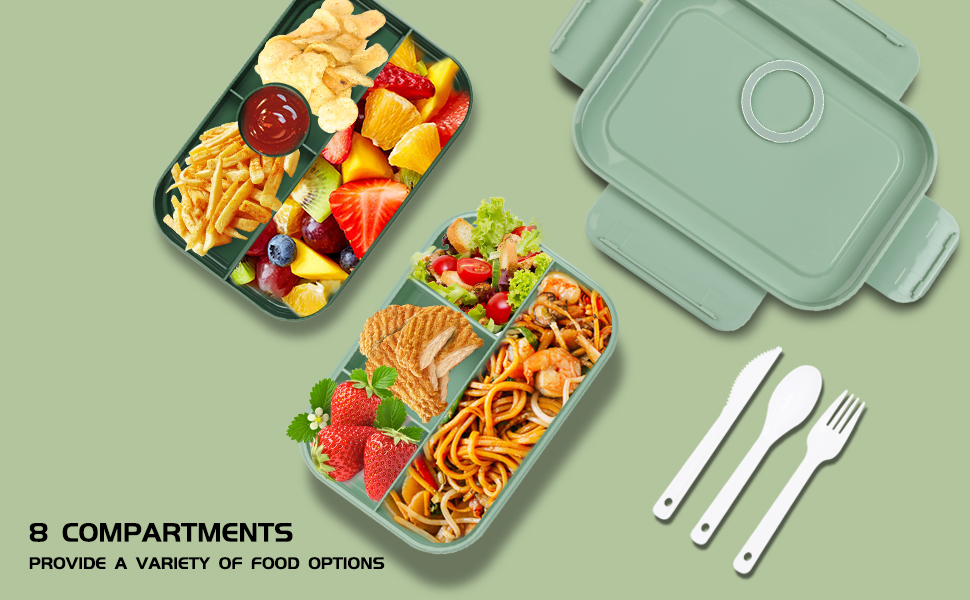 Bento Box Adult Lunch Box 70.5oz Stackable Bento Lunch