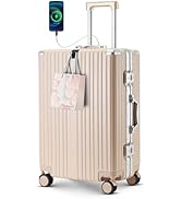 Amazon.com | B waygga Carry-on with USB Port Carry on Luggage