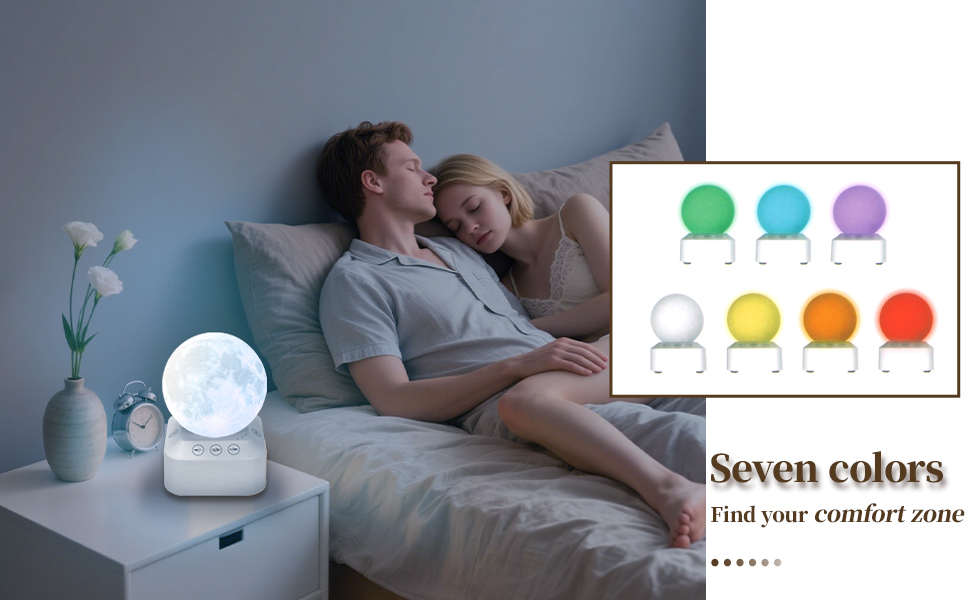 7-Color Magic: Craft Your Perfect Sleep Ambiance