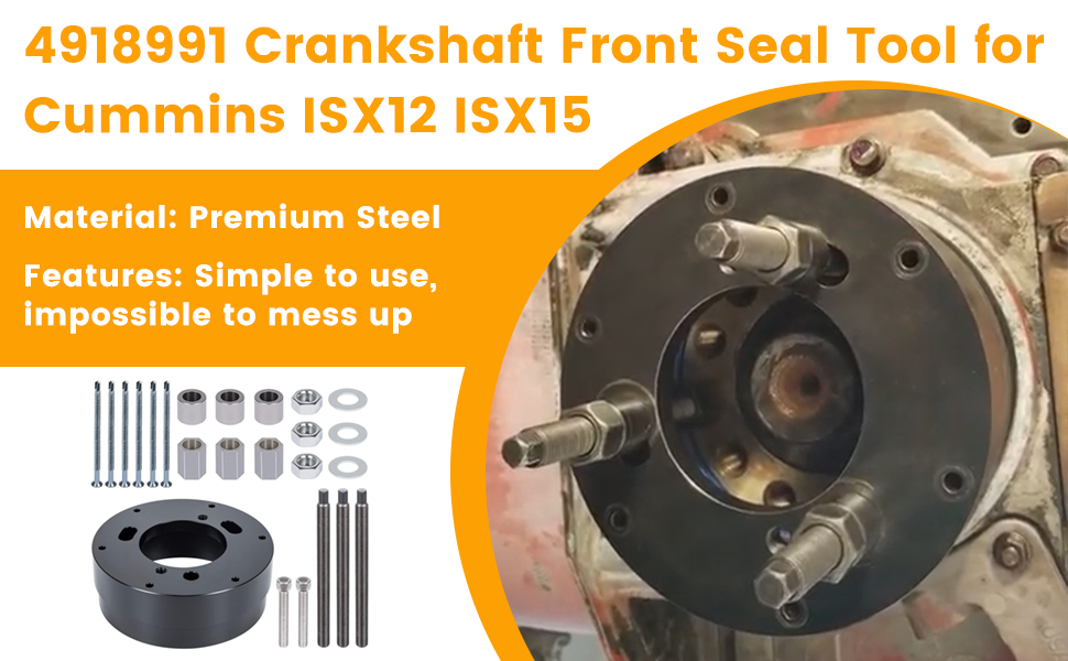 4918991 Crankshaft Front Seal Tool & Wear Sleeve Remover/Installer Tool