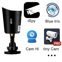 Wire-Free Smart Home Camera with Night vision