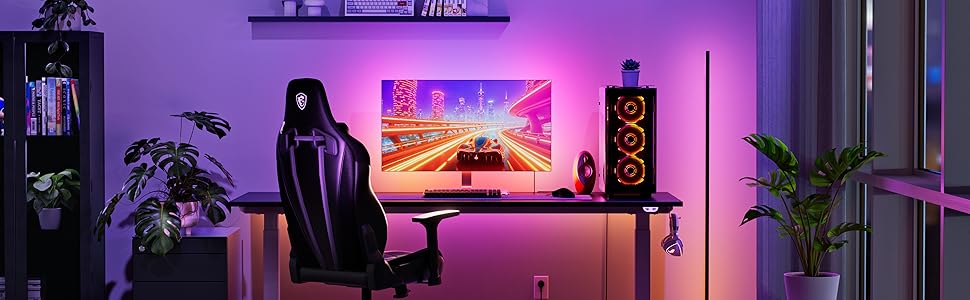 Nanoleaf light stripe スマートLEDテープライト Nanoleaf Lines | Smart LED Wall Lights | Backlit Light Bars