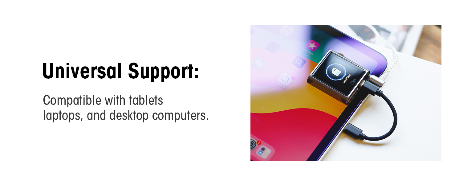 Universal support with phones laptops