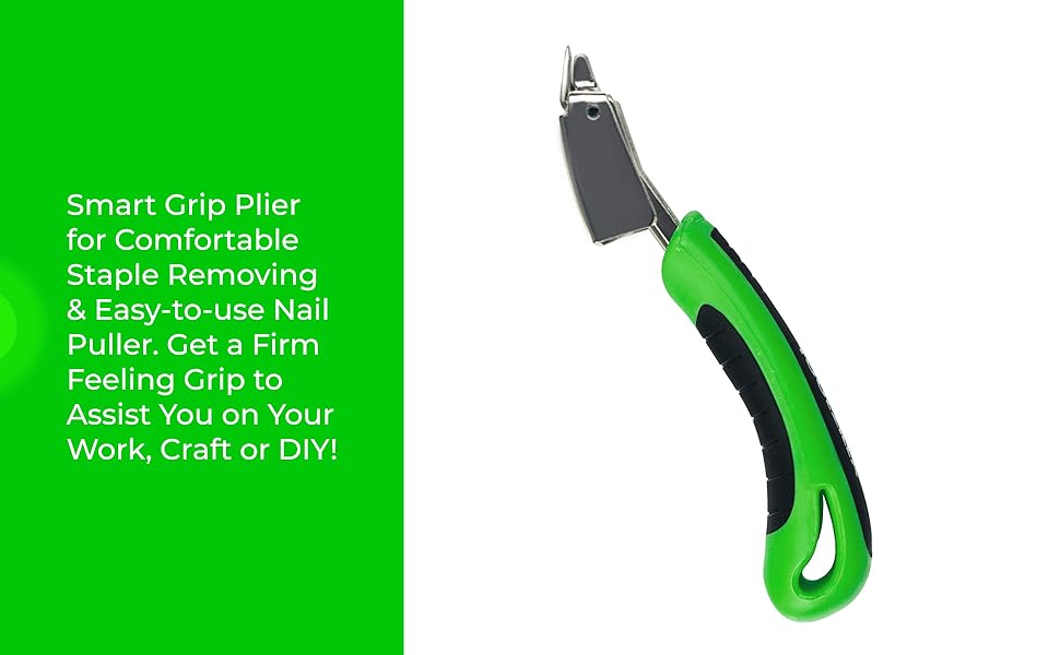 TOOLZILLA Staple Remover, Heavy Duty Nail Puller with High Grade