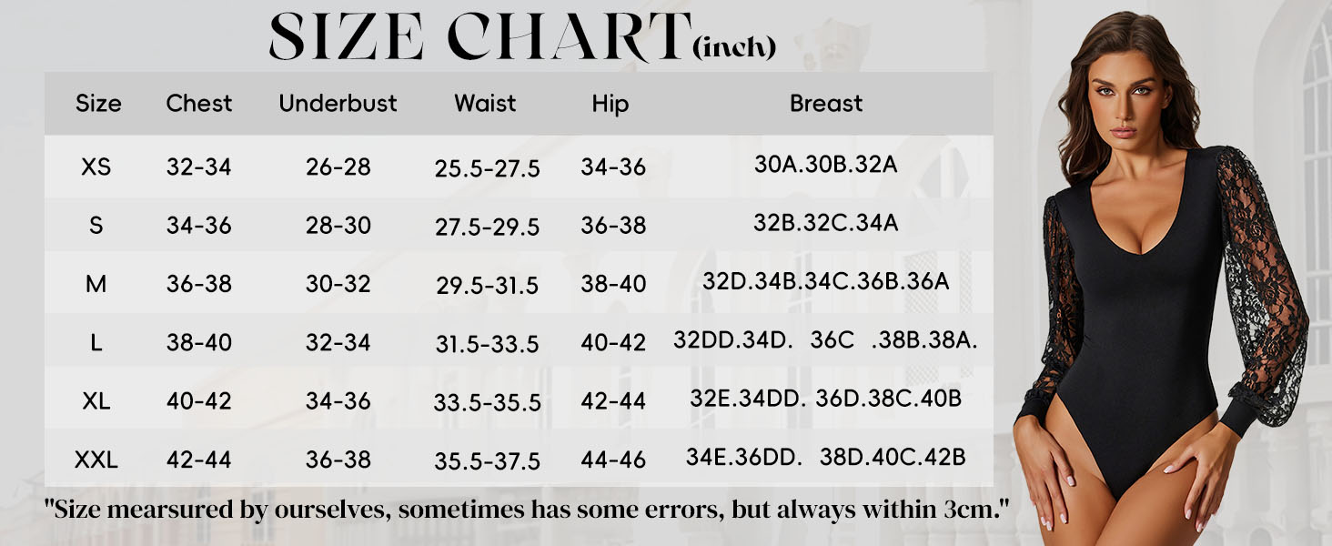 body suits for womens lace bodysuit long sleeve thong  deep v bodysuit