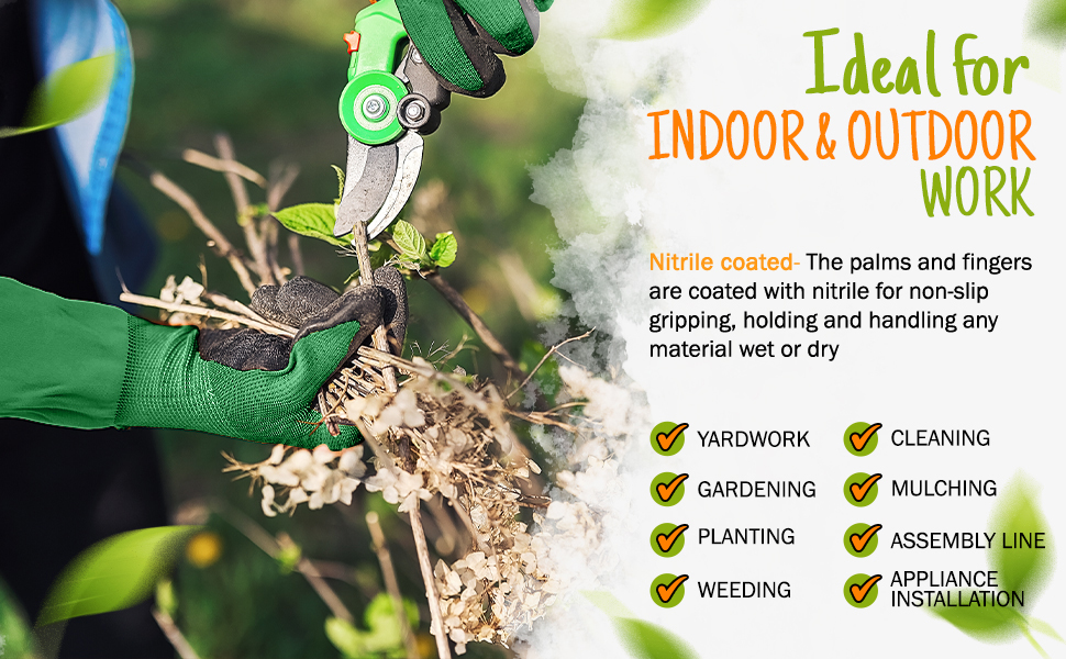 Long Sleeve Gardening Gloves