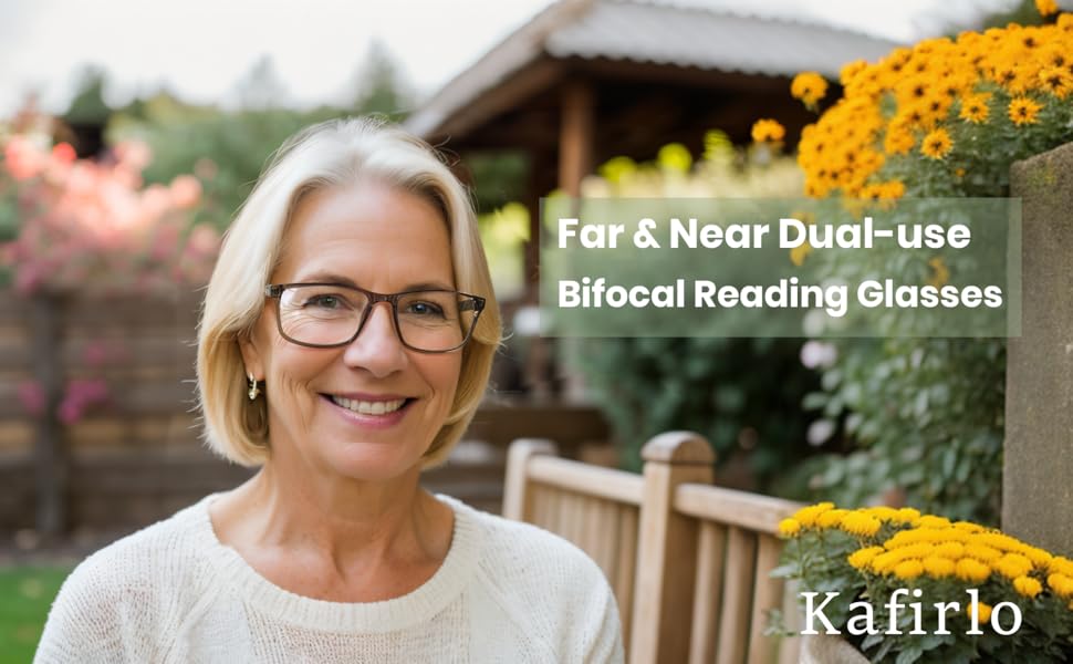 far and near dual-use bifocal reading glasses women men readers