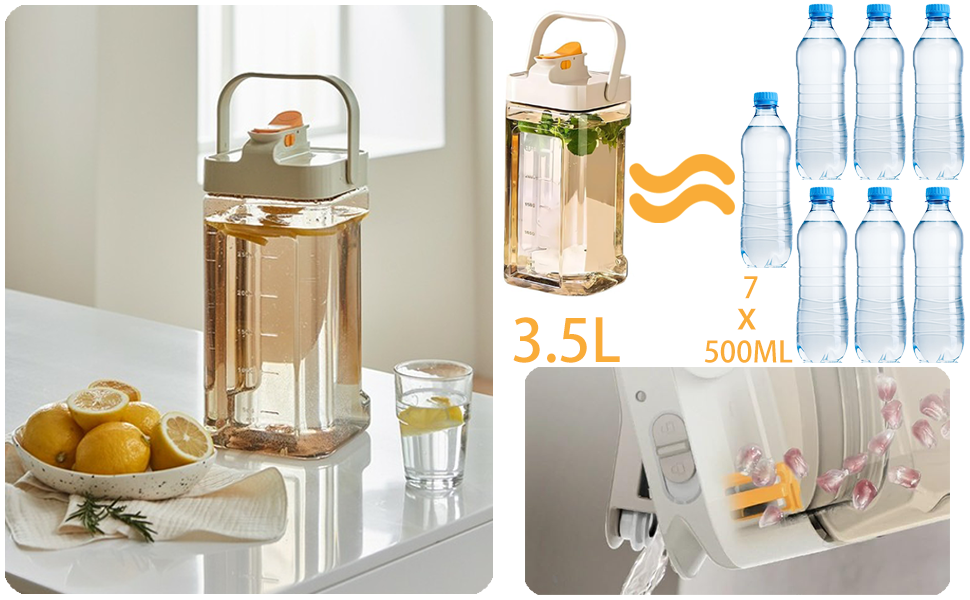 ♡お取り置き様♡専用コーナーです\(//∇//)\ Amazon | MGOXO 麦茶ポット ピッチャー お茶ポット 横置き