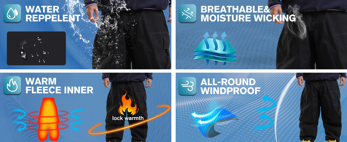 Baggy Snowboard Pants
