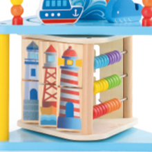 Holz Motorikwürfel ab 1 Jahr,