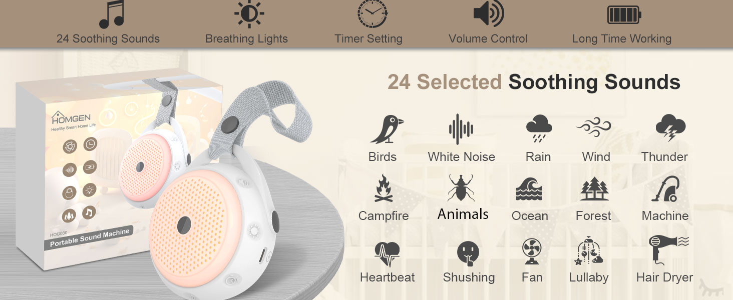 White noise machine
