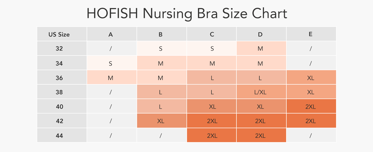 HOFISH nursing bras wearable pump bra