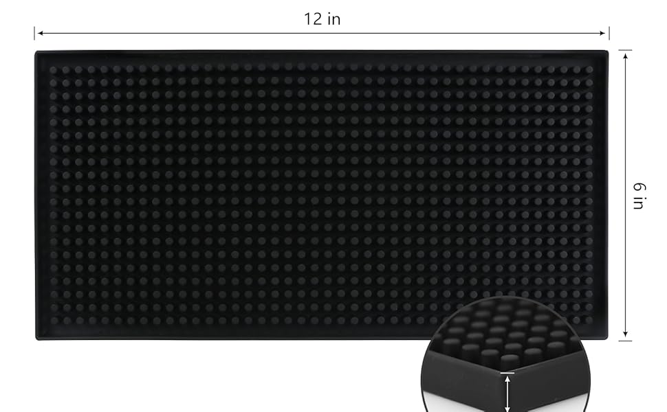 6"*12" small bar mat