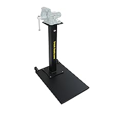 mobile vise pedestal stand