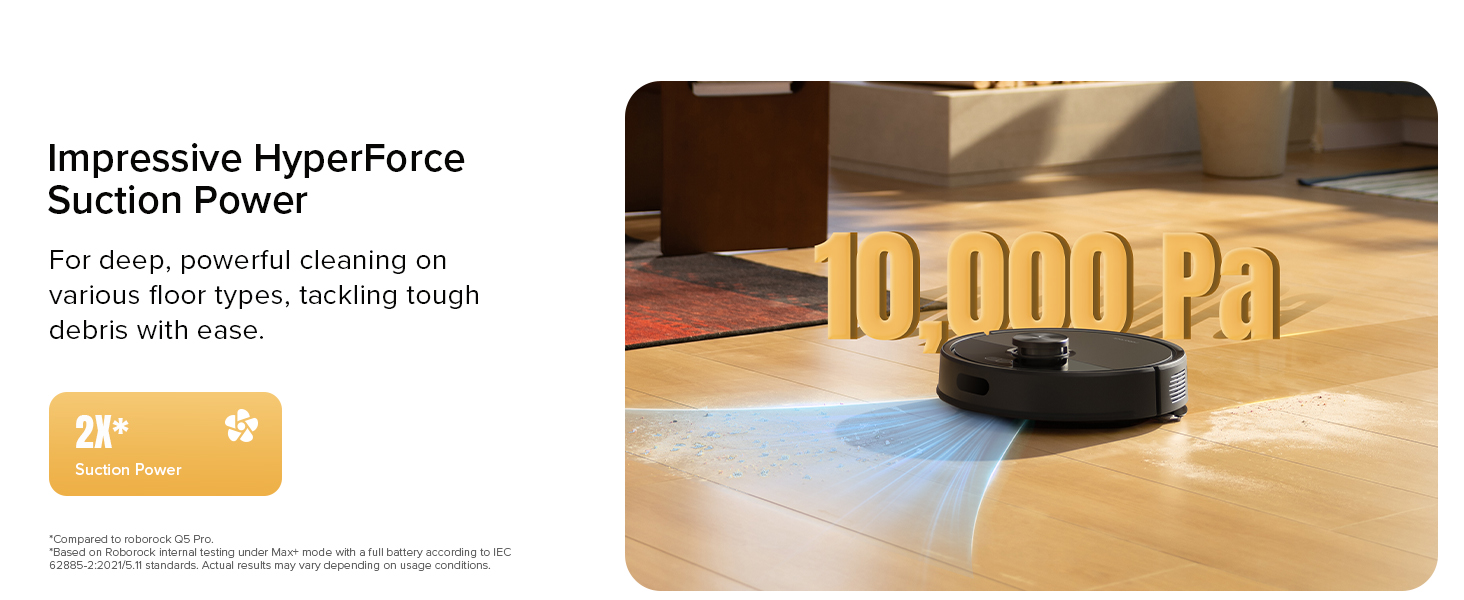 roborock Q7 M5+ robot vacuum self emptying