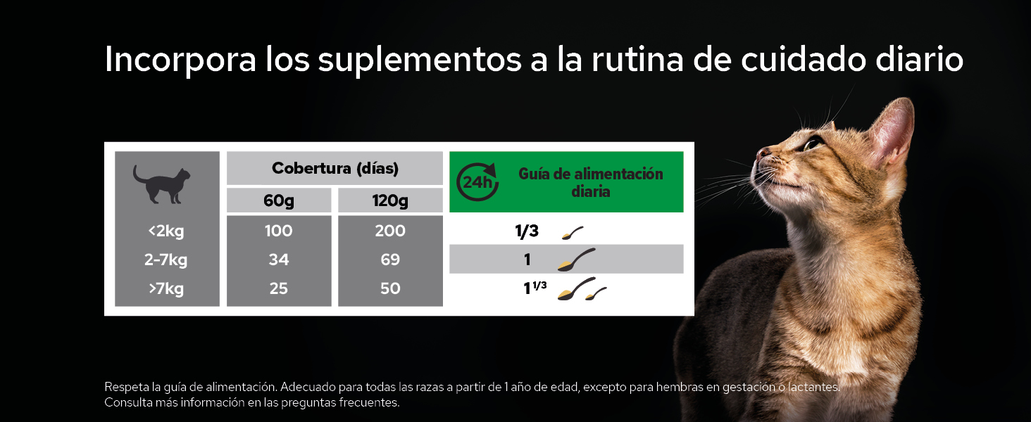+suplementos para mascotas +alimento complementario +perro +gato