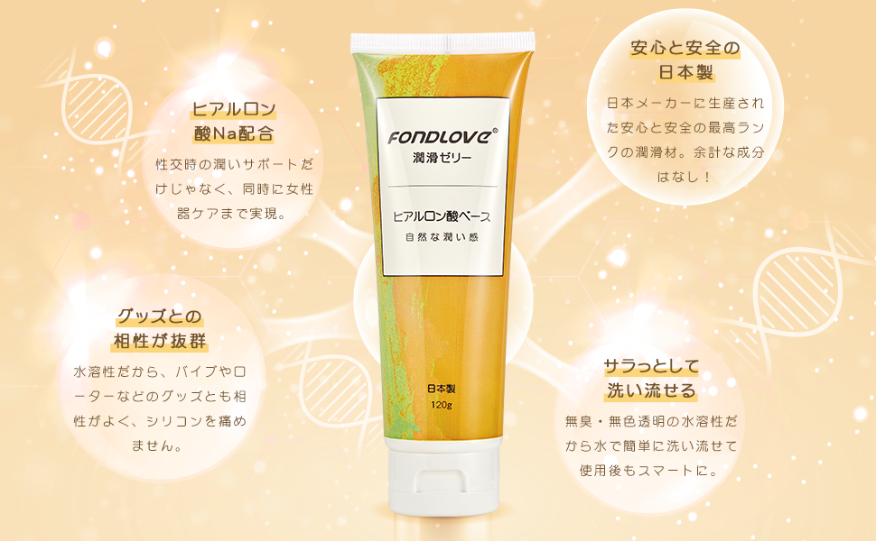 Amazon.co.jp: 【ヒアルロン酸Na配合】潤滑ゼリー ローション 大