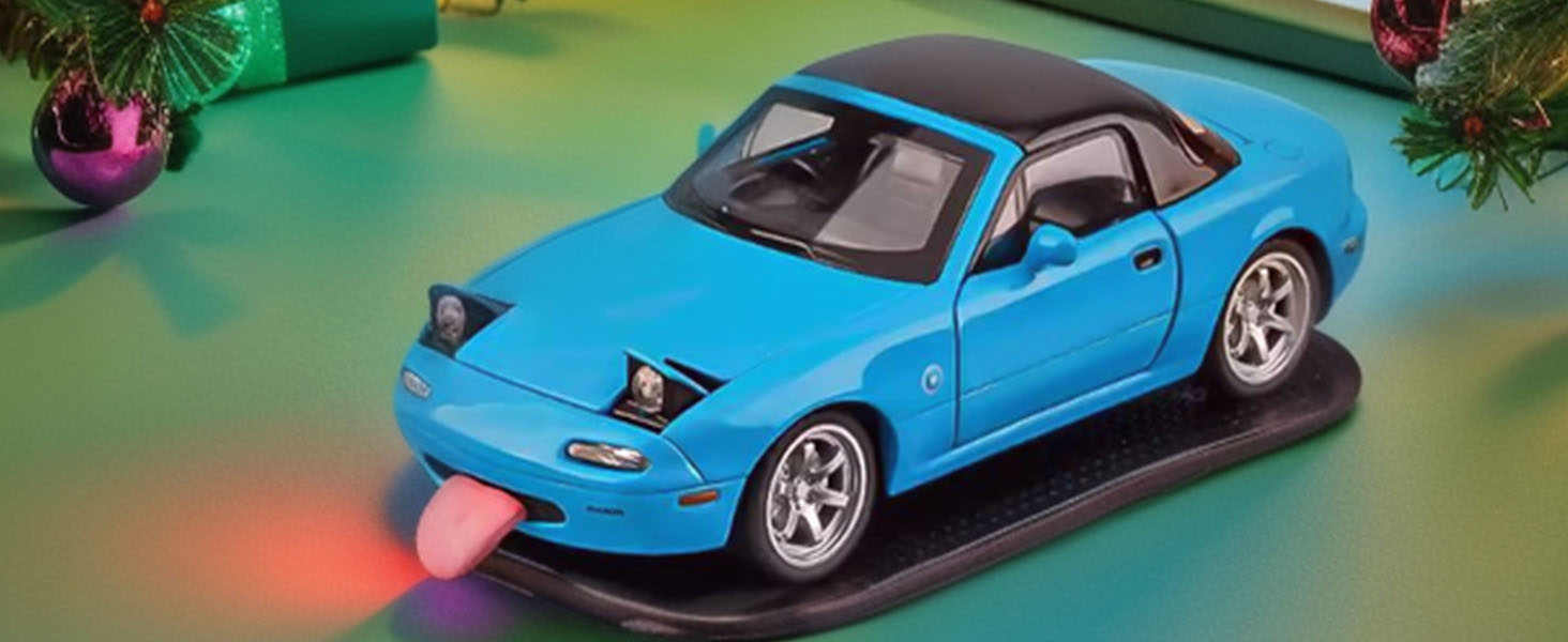 Mazda Miata MX5 Toy Car 1/32 Diecast Model Cars, Car Toys for Kids Age 4-7 Miata Gift