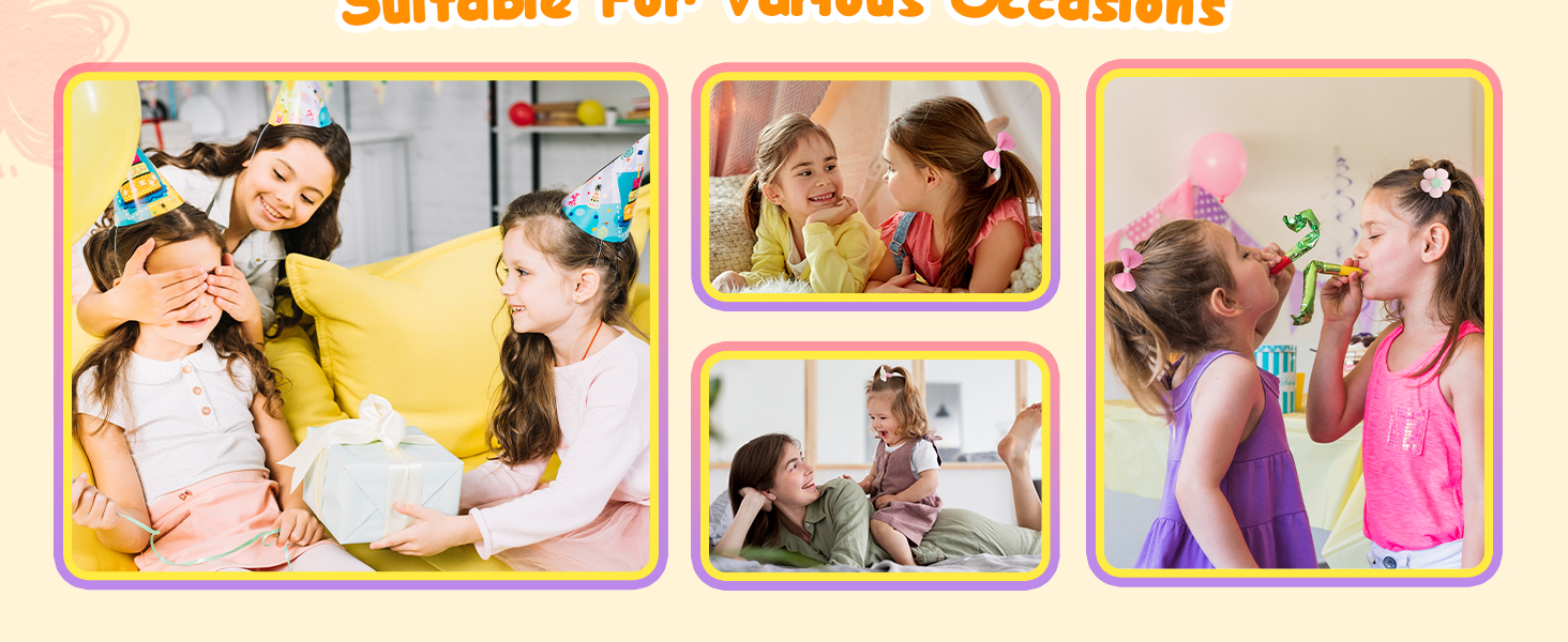 hair ties for various occasions