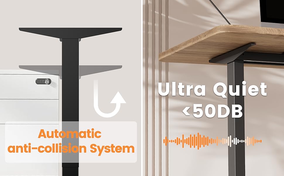 IWEICARE Computer Workstations Electric Adjustable Standing
