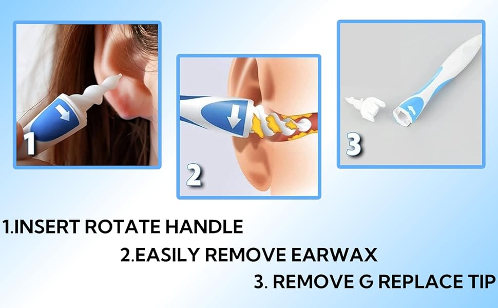 safe earwax removal, avoid cotton swabs, no more metal ear picks