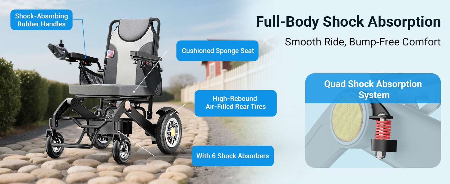electric wheelchair foldable