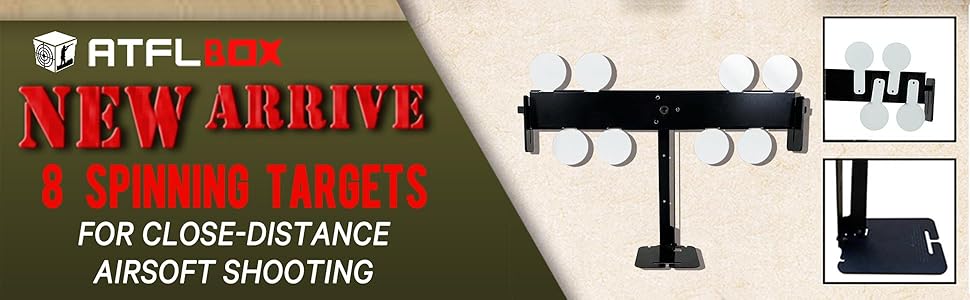 INDOOR AIRSOFT SHOOTING TARGET