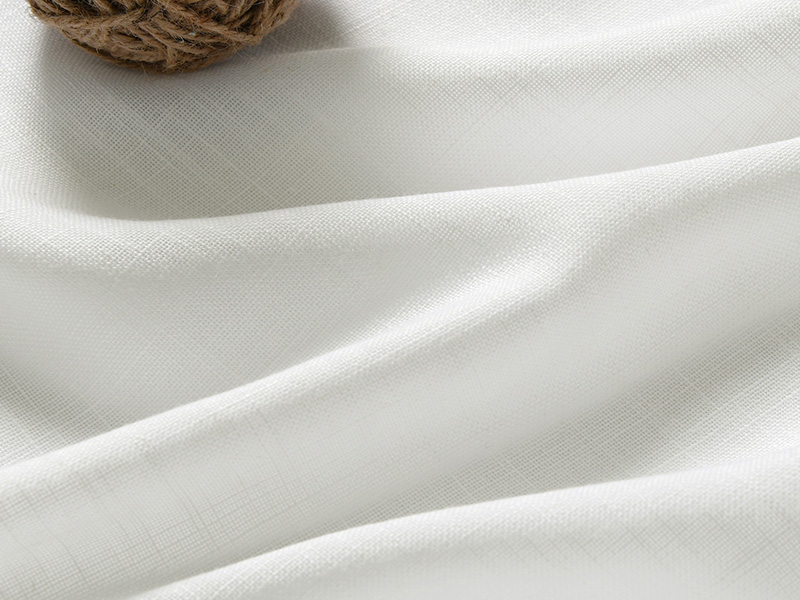 Linen Off White Curtains 120 inch Extra Long for Living Room Back Tab Light