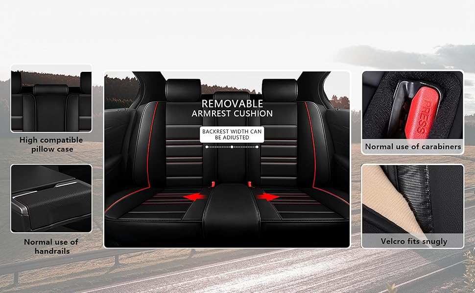 PACKMACH Car Seat Covers for Toyota RAV4 Prime 20212023, 5